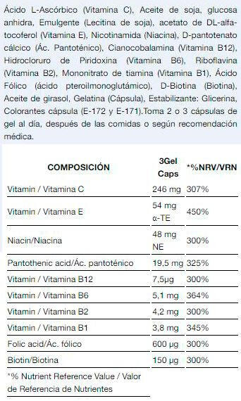 Complejo B+C - 60 Cápsulas de Quamtrax 2/3