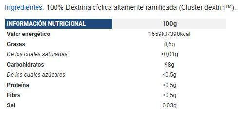 Ciclo Destrina - 500 g Neutro Quamtrax 3/4