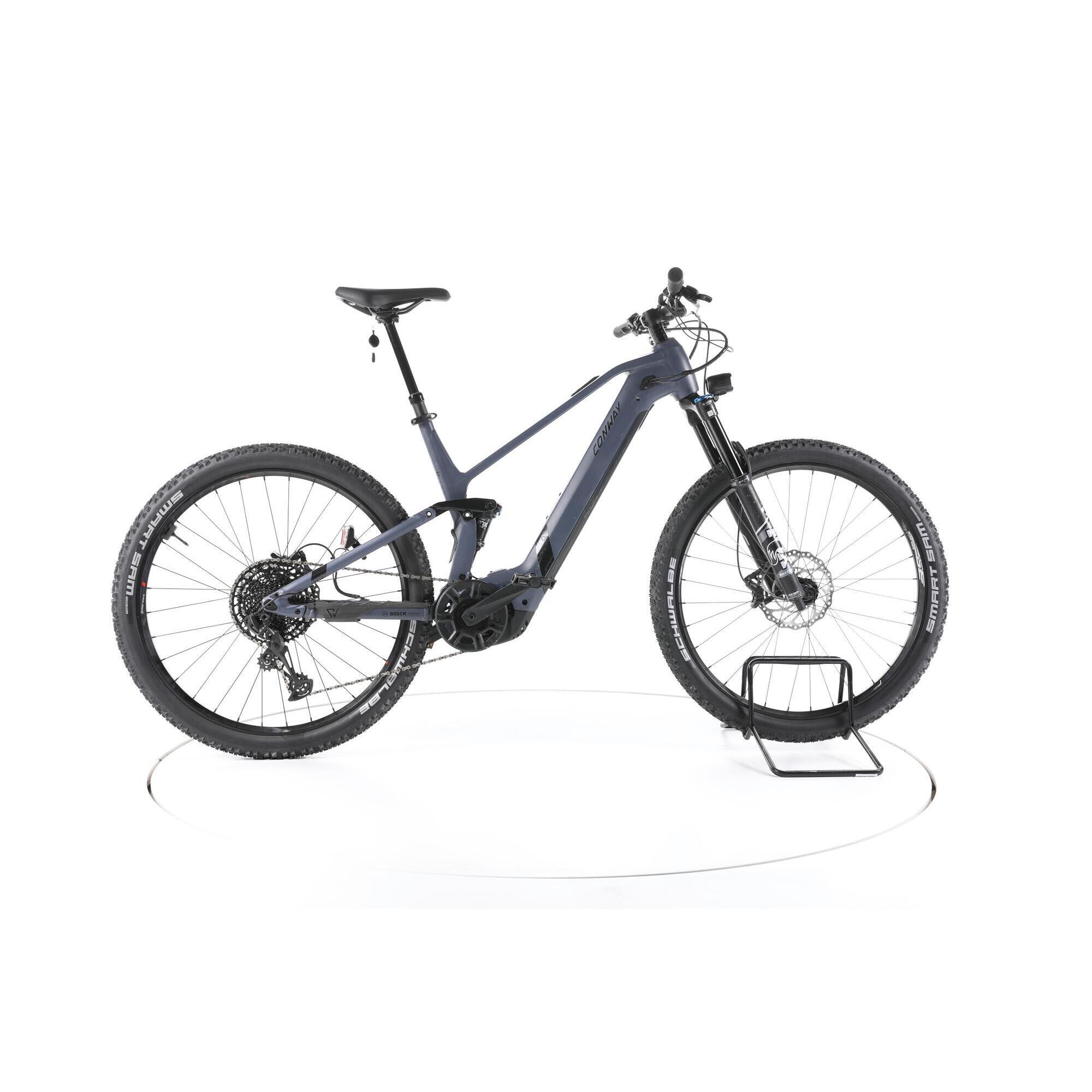 Conway - Reconditionné - Conway Xyron S 3.9 Vélo Électrique Vtt 2024 - Très Bon - Vélo Tout Terrain - Gris - 49 - Decathlon