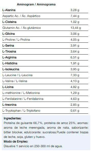Proteine ​​vegane - 500 g Quamtrax alla vaniglia e cannella 2/3