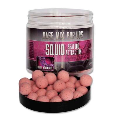 Carp whisperer - squid basismix pop-up - diameter: 16mm - drijvende boilies