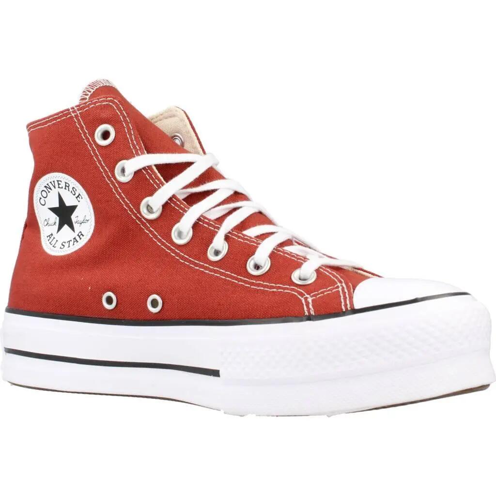 Zapatillas mujer Converse Chuck Taylor All Star Lift Platform Canvas Marron 5/6