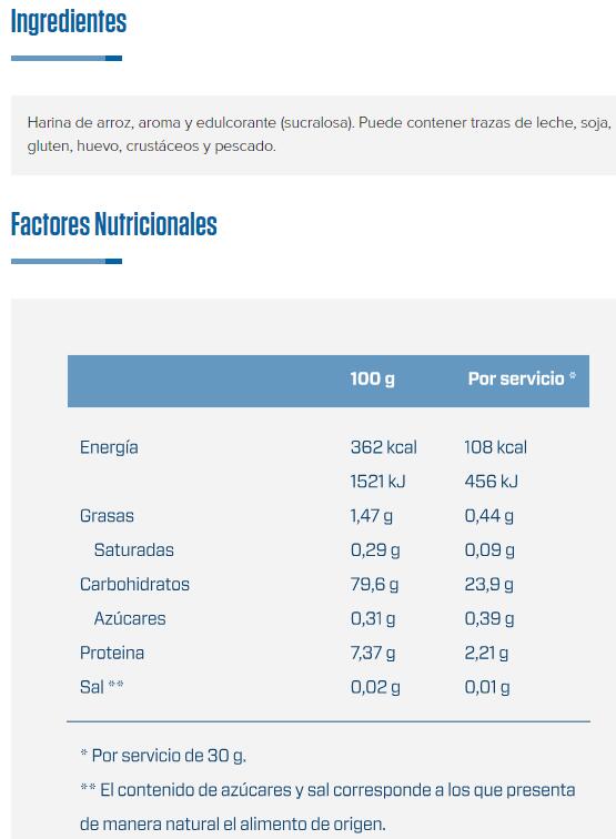 Crèmes De Riz | Farine De Riz Instantanée (2kg) | Vanille 5/6