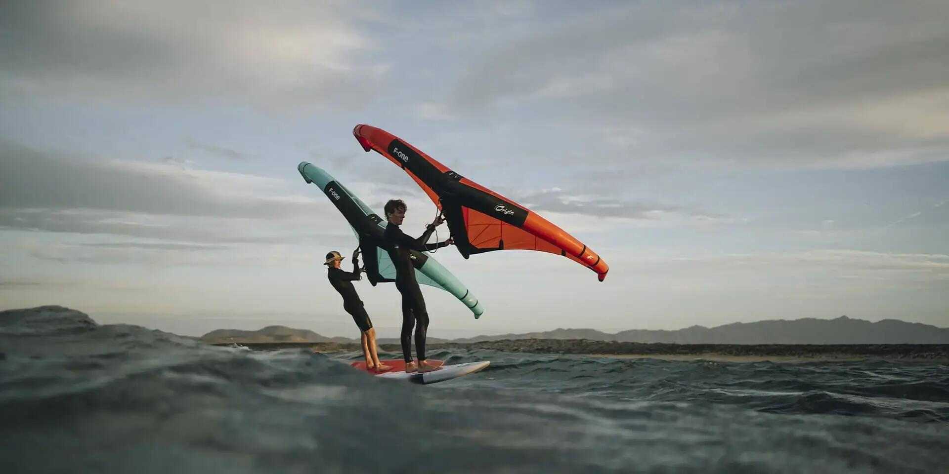 Wing F-one Origin V2 B-Glacier - 6.0m 2/7