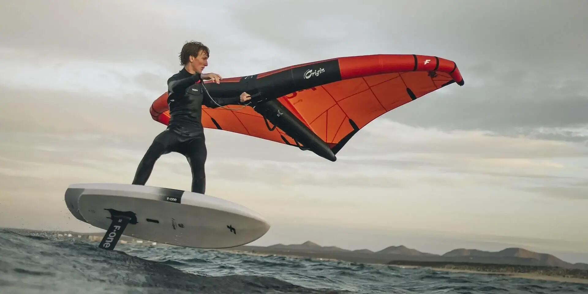 Wing F-one Origin V2 B-Glacier - 6.0m 6/7