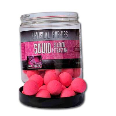 Carp whisperer - squid hi-visual pop-up - diameter: 16mm - drijvende boilies