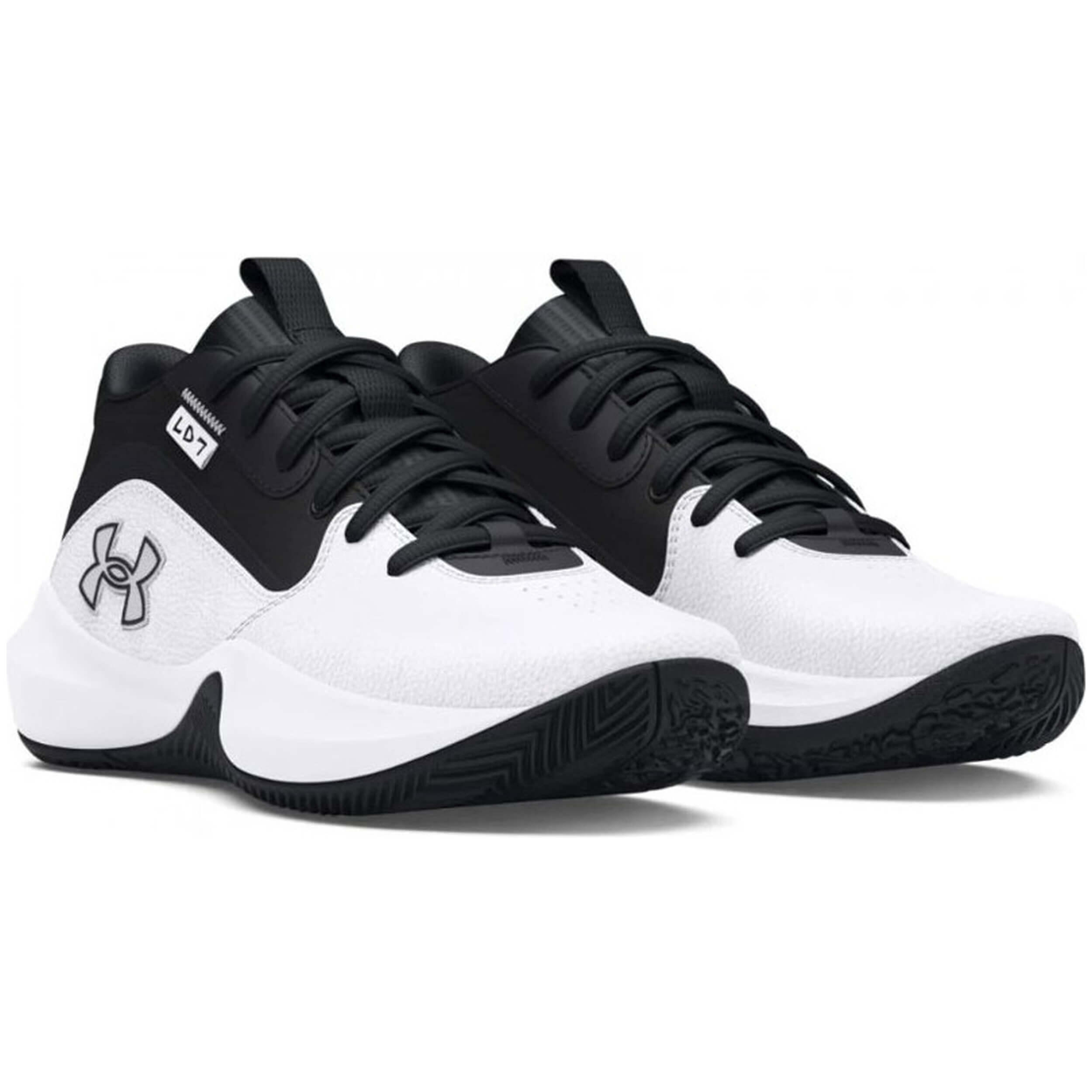 Zapatillas de baloncesto Under armour modelo 3028513-102 para niños unisex 3/4