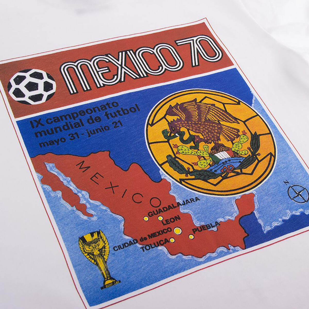 Panini Heritage T-Shirt FIFA World Cup 1970 2/4