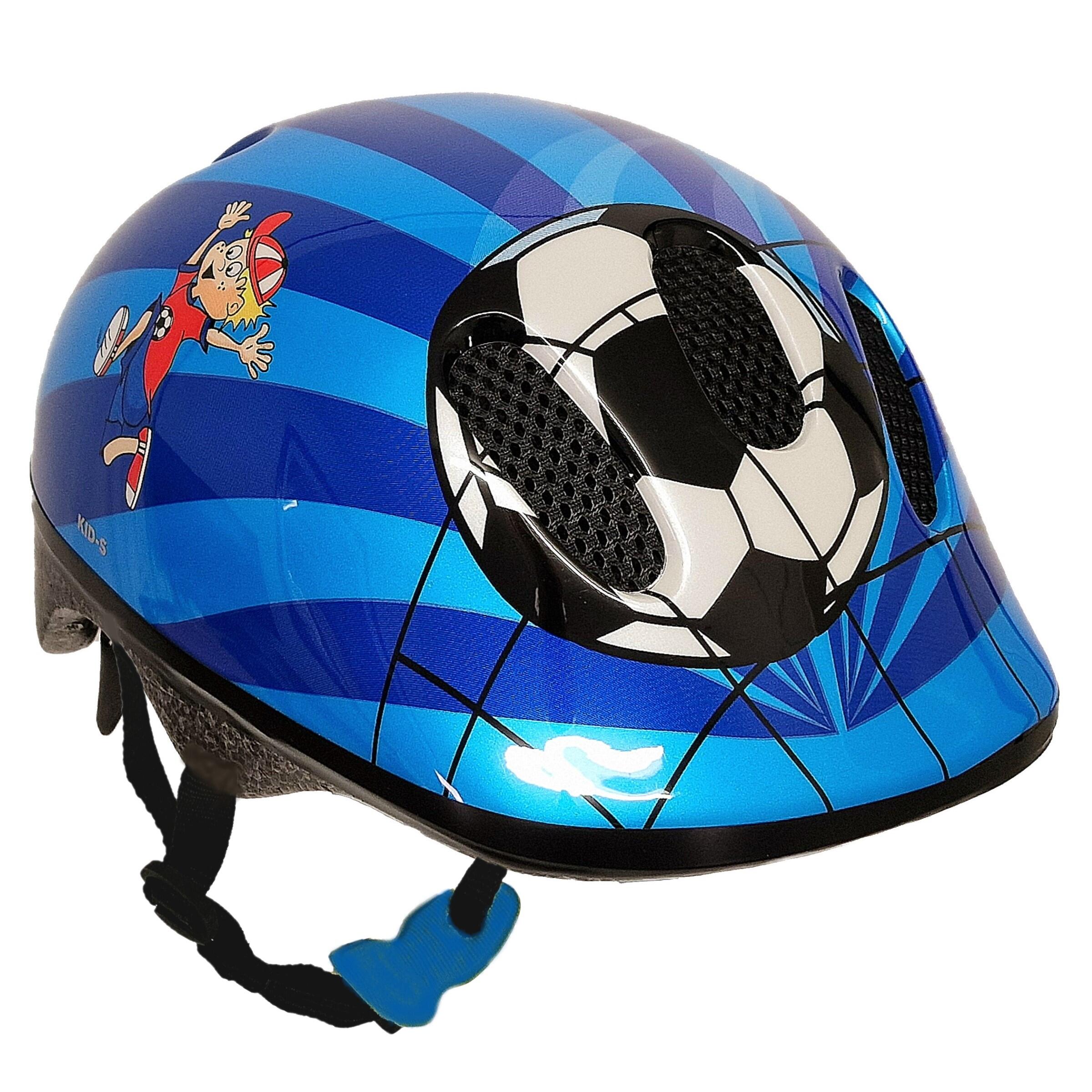 Kids/Childs Boys Scooter/Bike/Bicycle Helmet S 52-57cm - Football Design |  Decathlon