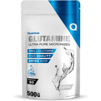 100% pure glutamine - 500g quamtrax