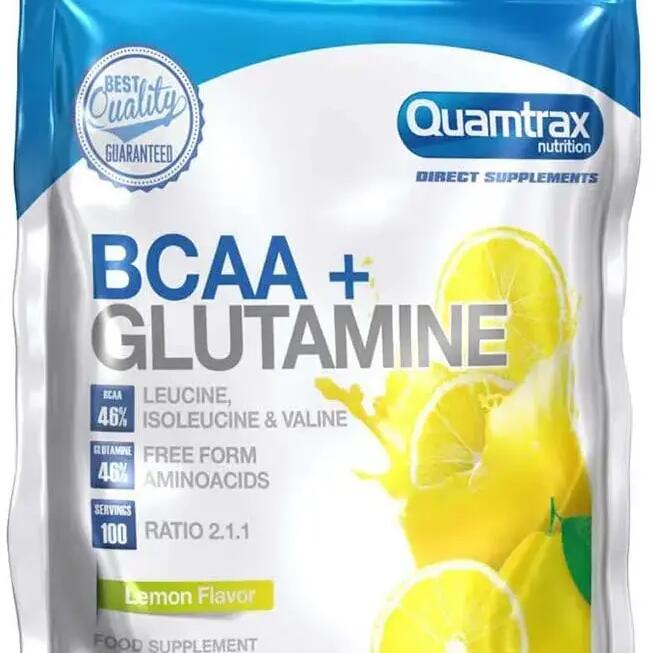 BCAA + Glutamine - 500g Quamtrax Piña Colada