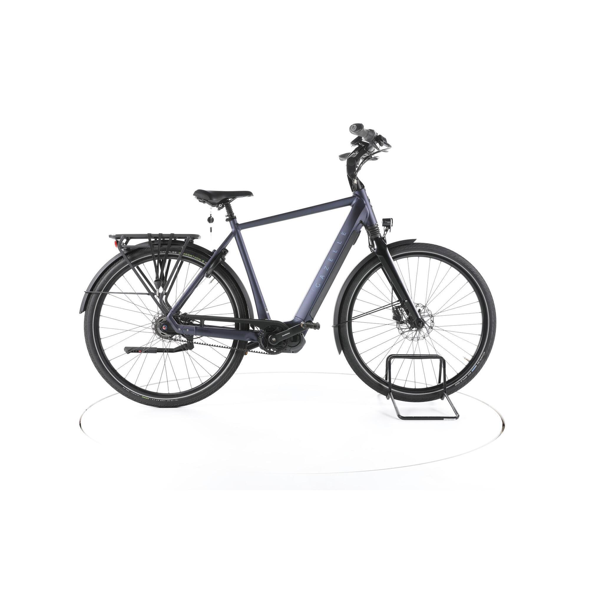Gazelle - Reconditionné - Gazelle Chamonix C5 Belt City Vélo Électrique - Bon - Vélo Ville - Bleu - 57 - Decathlon