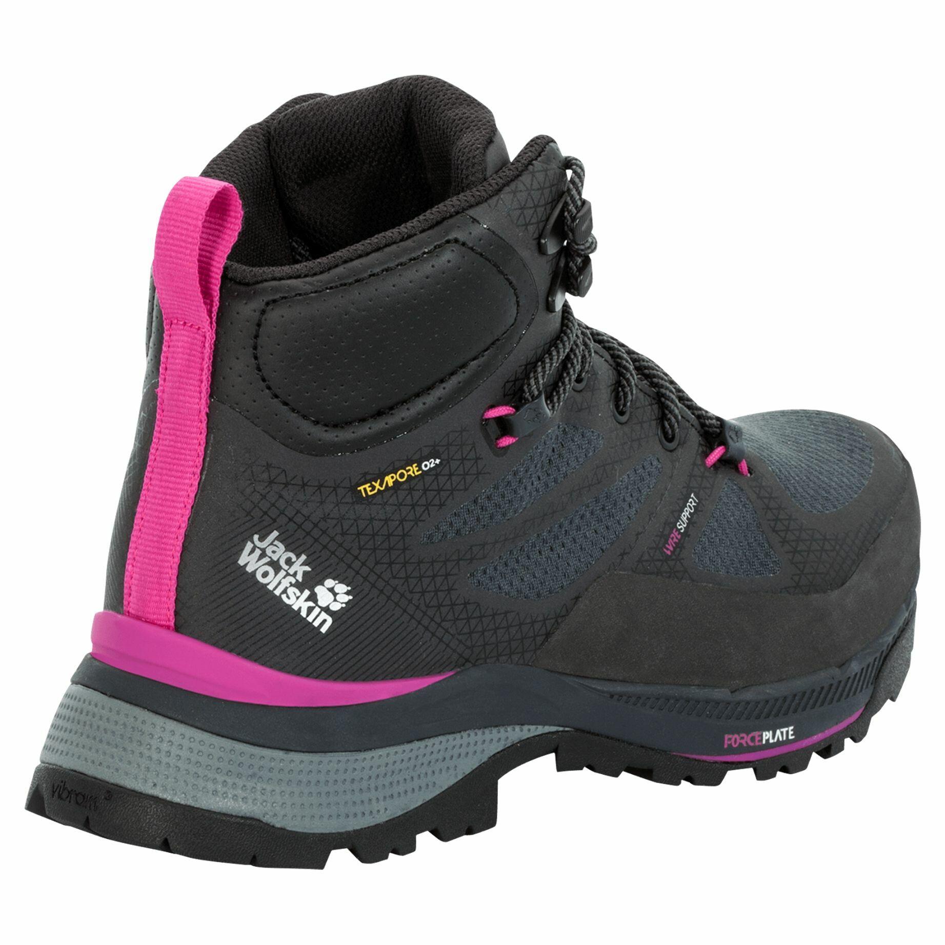 Scarpe da donna Jack Wolfskin force striker texapore mid 4/6