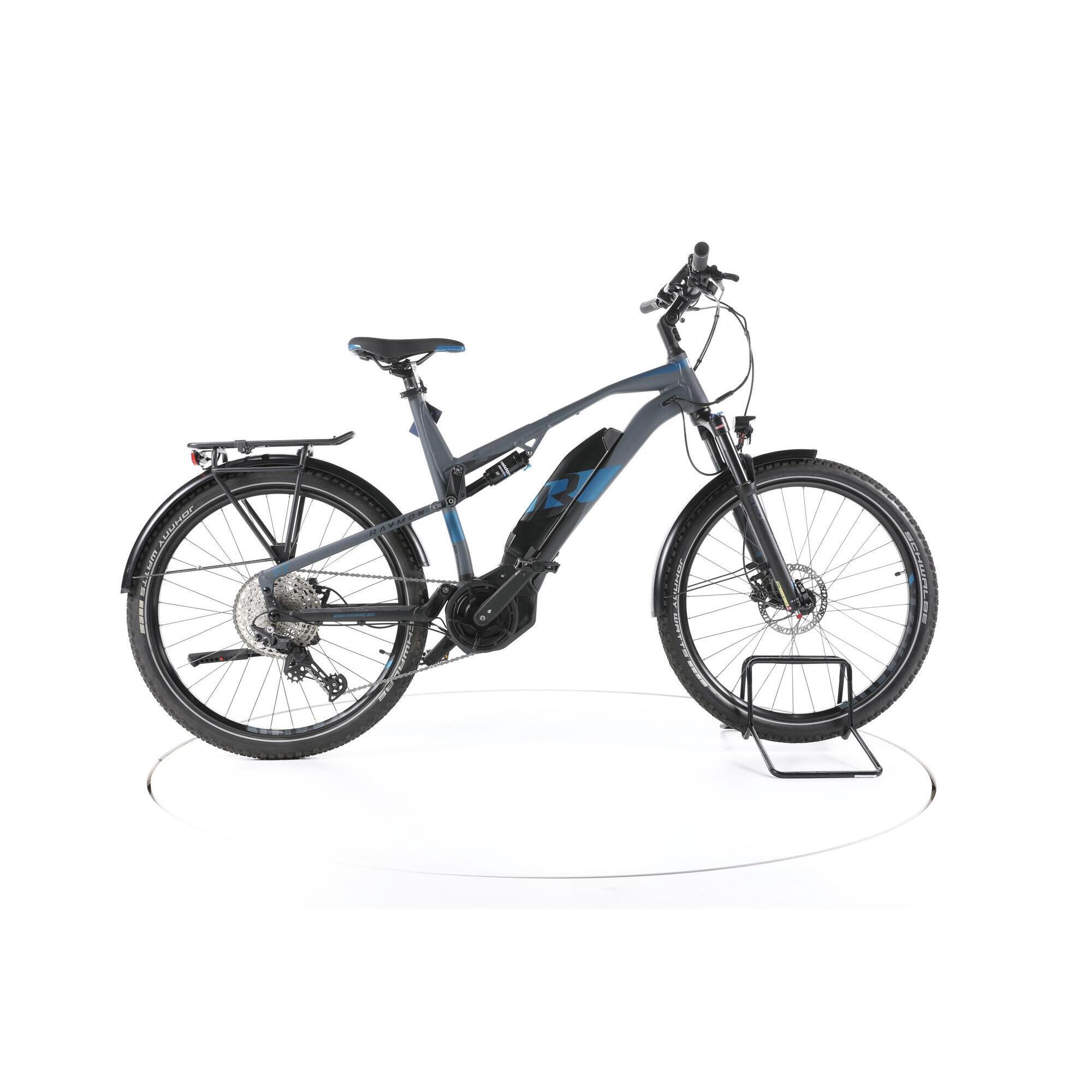 Raymon - Reconditionné - R Raymon Crossray E Fs 6.0 Trekking Vélo Électrique - Très Bon - Vélo De Voyage - Gris - 48 Xl - Decathlon