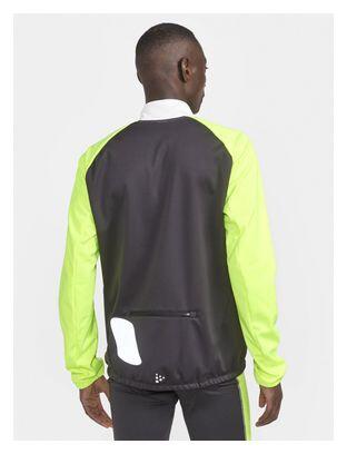 Craft Core Bike SubZ Lumen Chaqueta cortavientos Blanco Amarillo Hombre 2/3
