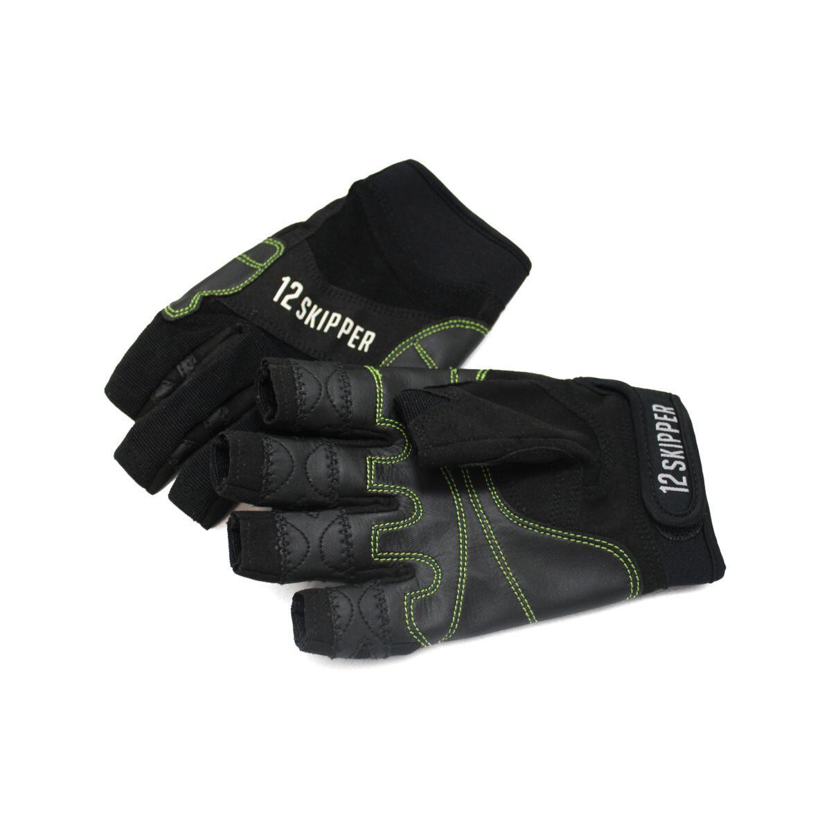 Vasco da Gama gants de voile doigts courts - noir 2/4