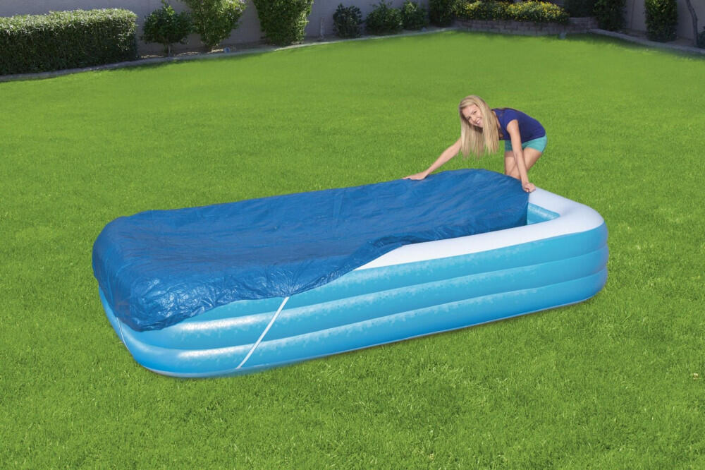 Bestway Couverture de piscine Flowclear 305x183x56 cm 6/7