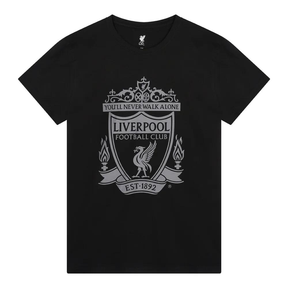 Liverpool logo t-shirt bambini - nero 3/7