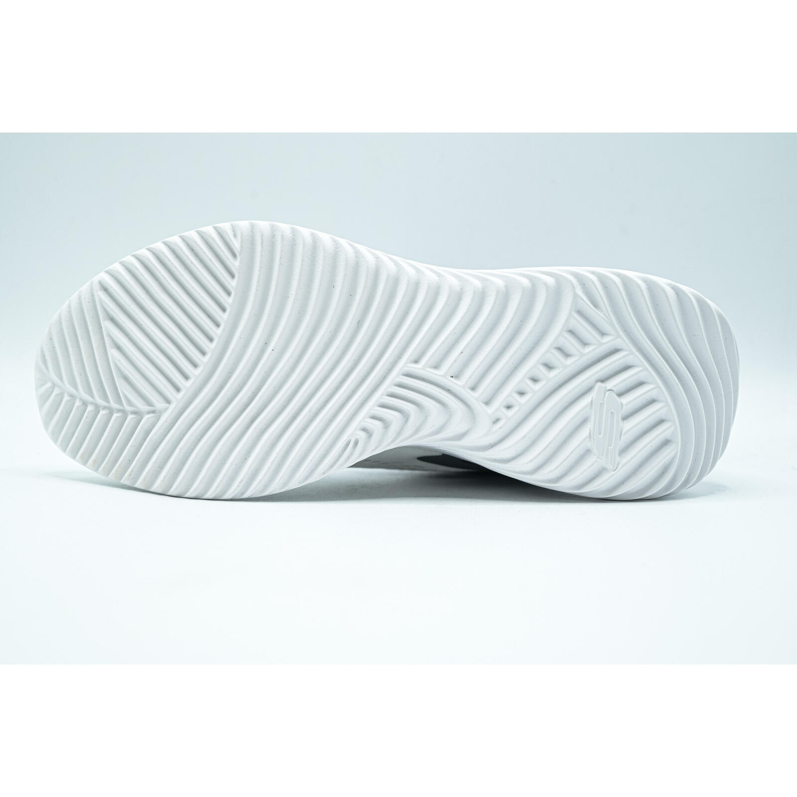 Baskets Skechers Bounder Belgrade, Blanc, Hommes 5/5