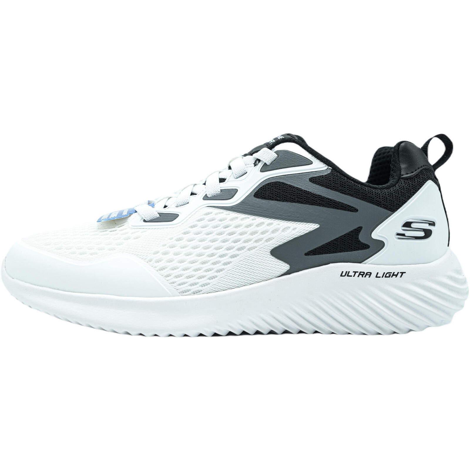 Baskets Skechers Bounder Belgrade, Blanc, Hommes 1/5