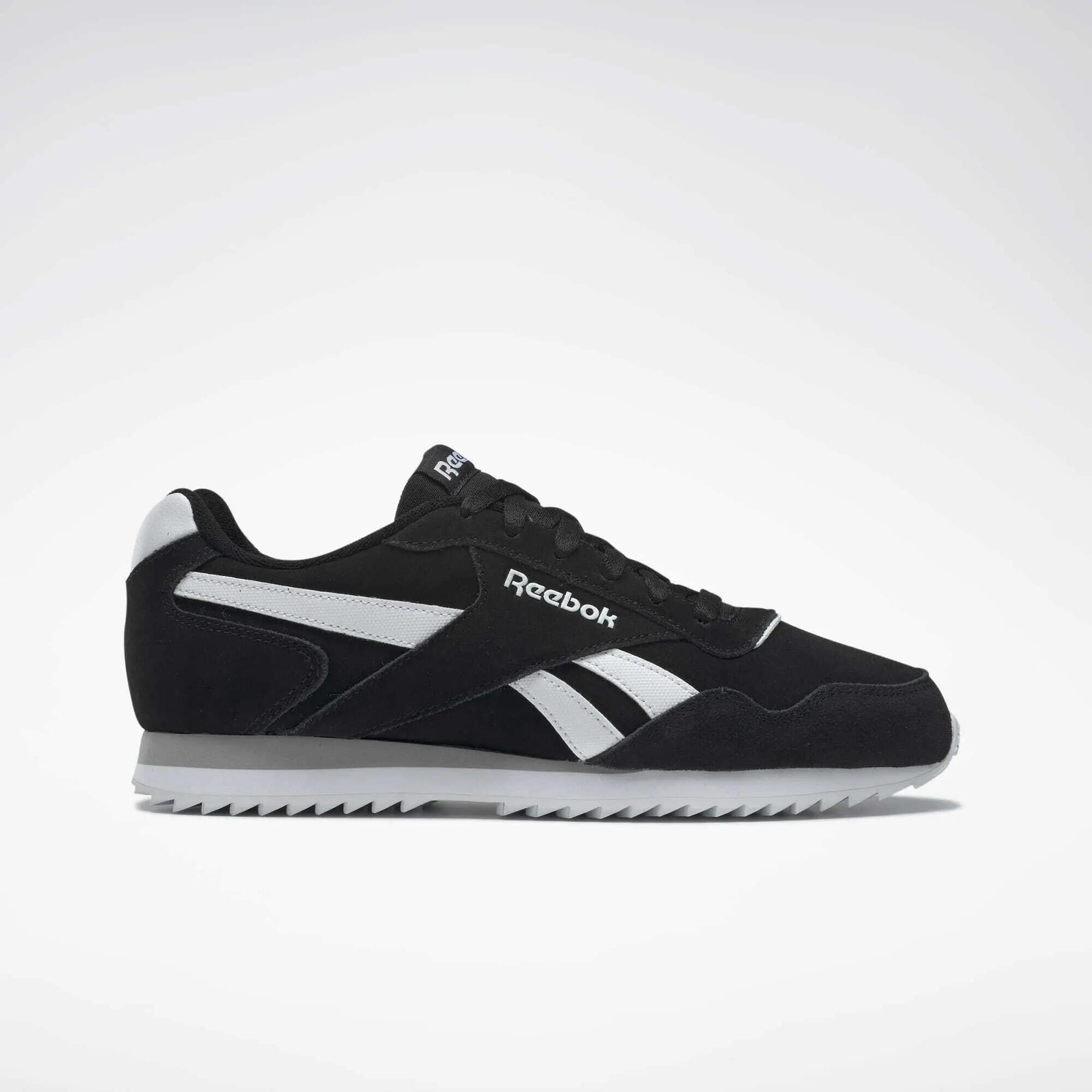 "Royal Glide" Wellenförmig Sneaker für , Wildleder Herren Schwarz/Weiß 1/5