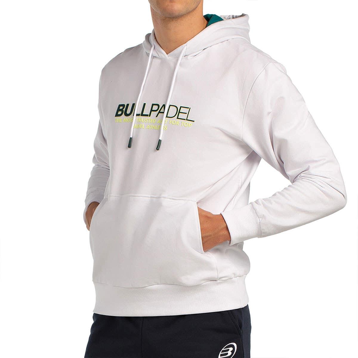 Moletom Branco Bullpadel Boyen 3/4