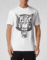 T-Shirt À Col Rond CHROME TIGER