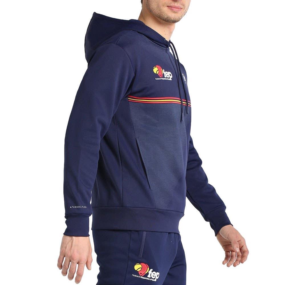 SUDADERA BULLPADEL FORCA BZ08004000 AZUL MARINO S 3/5