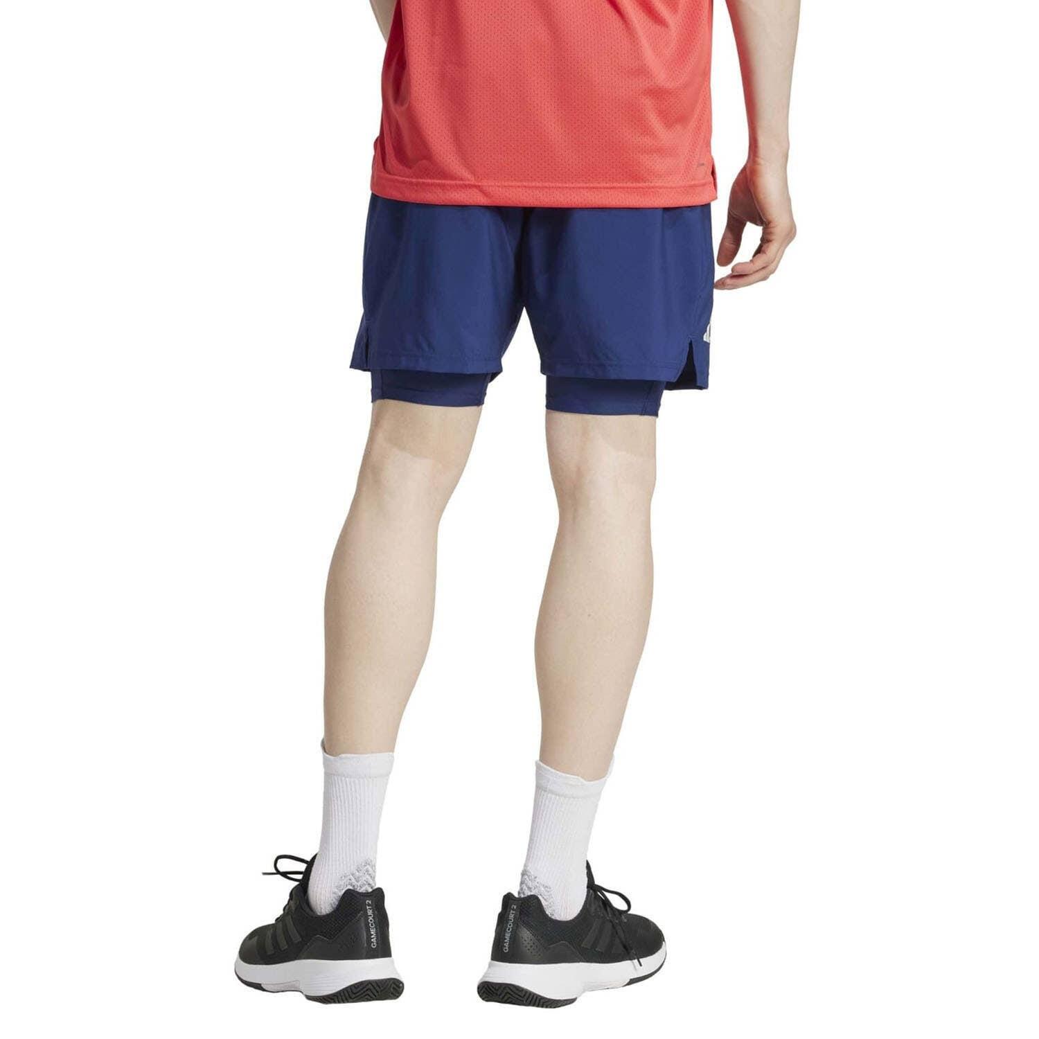 Short Adidas Club 2in1 Kue68 Hommes 3/4