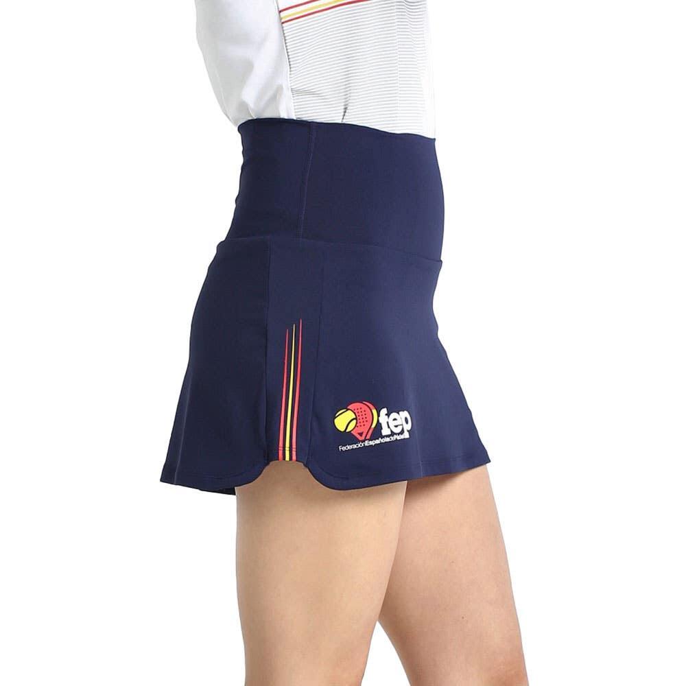 Falda Bullpadel FEP Furd Azul Marino 3/5