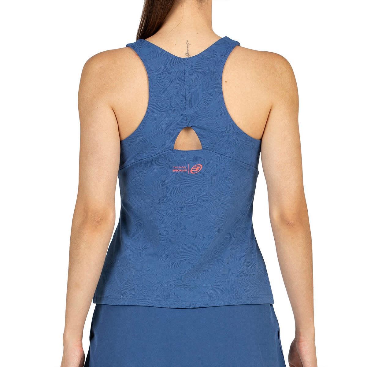 Camiseta Bullpadel Cortega Azul Sombra 4/7