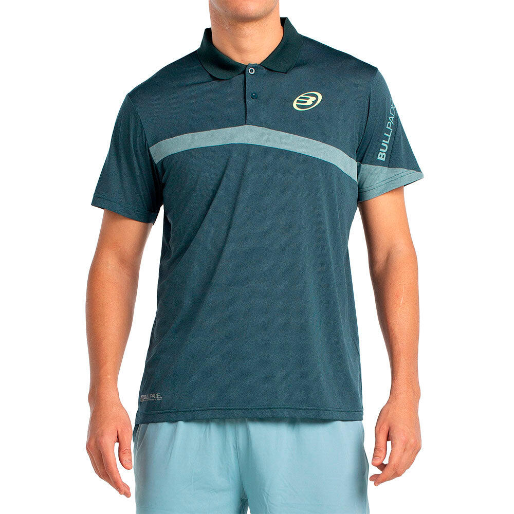 BULLPADEL LUCIR Verde Oscuro Hombre (Polo)