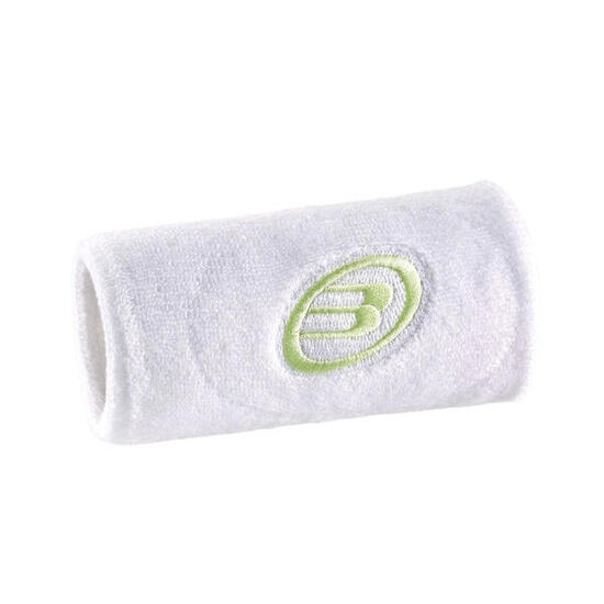 Muñequera Bullpadel Bpmu252 I Blanco/verde Oscuro