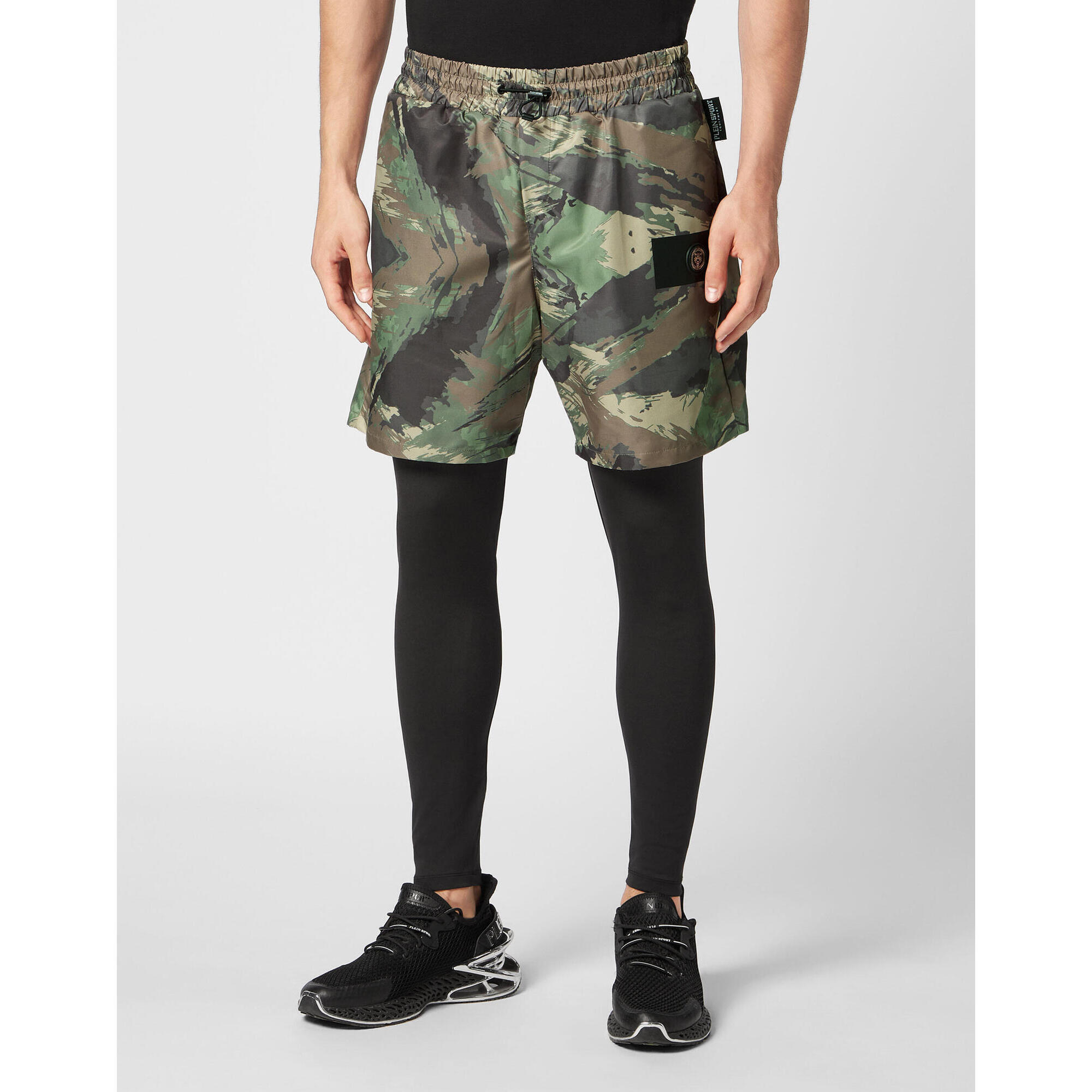 Plein Sport - Pantalon De Survêtement Camouflage - Pantalons - Multicolore|noir - Decathlon