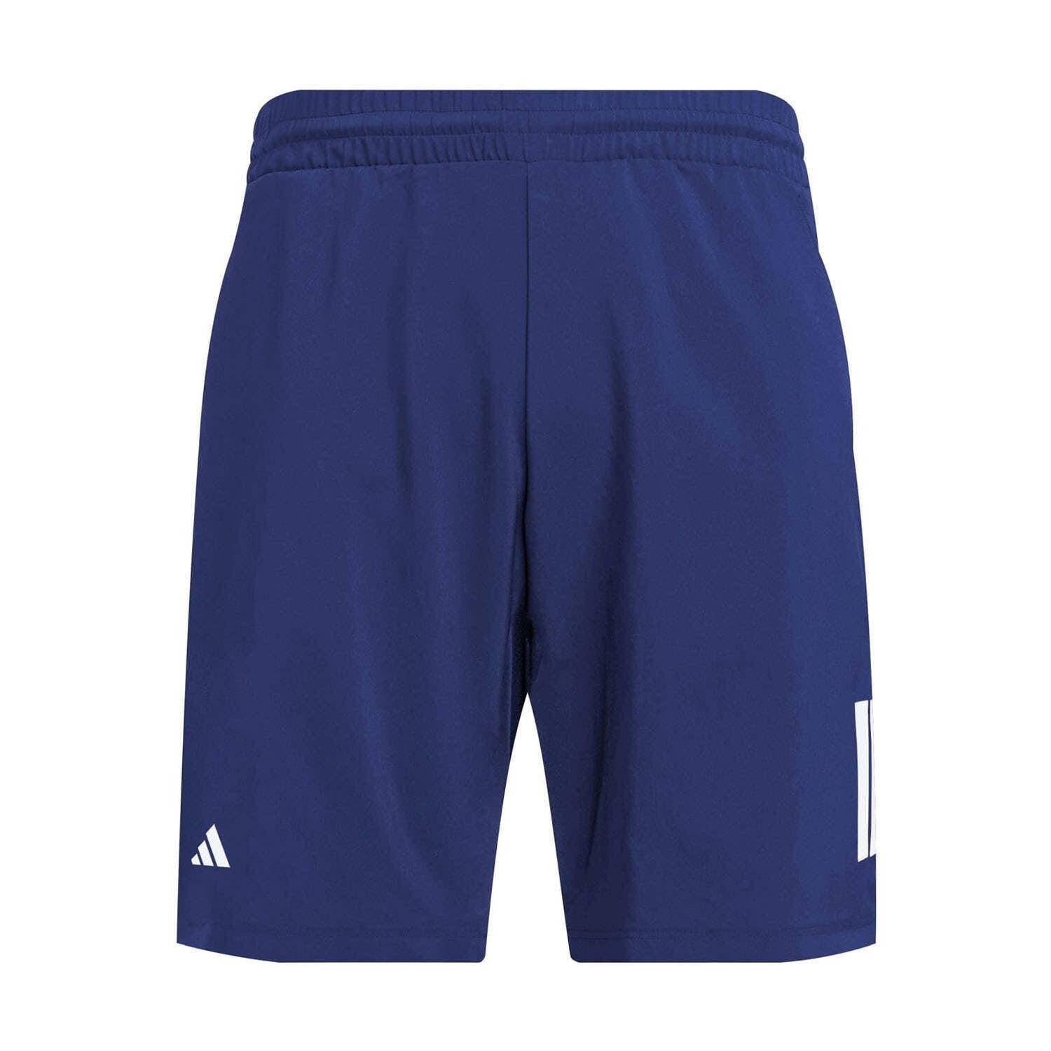 Adidas - Short Hommes Adidas Club 3 Stripes Kue78 7 Inch - T-shirt Manches Courtes - Bleu - Decathlon