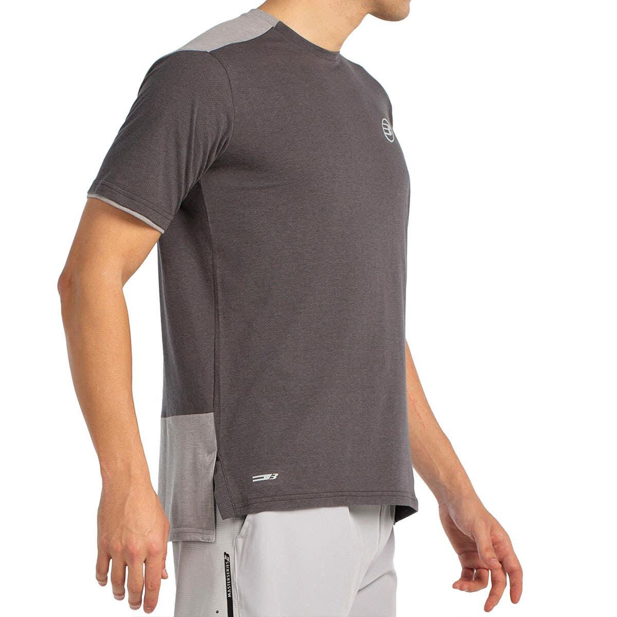CAMISETA M/CORTA BULLPADEL MARSIC CB65105000 NEGRO VIGORE S 2/4