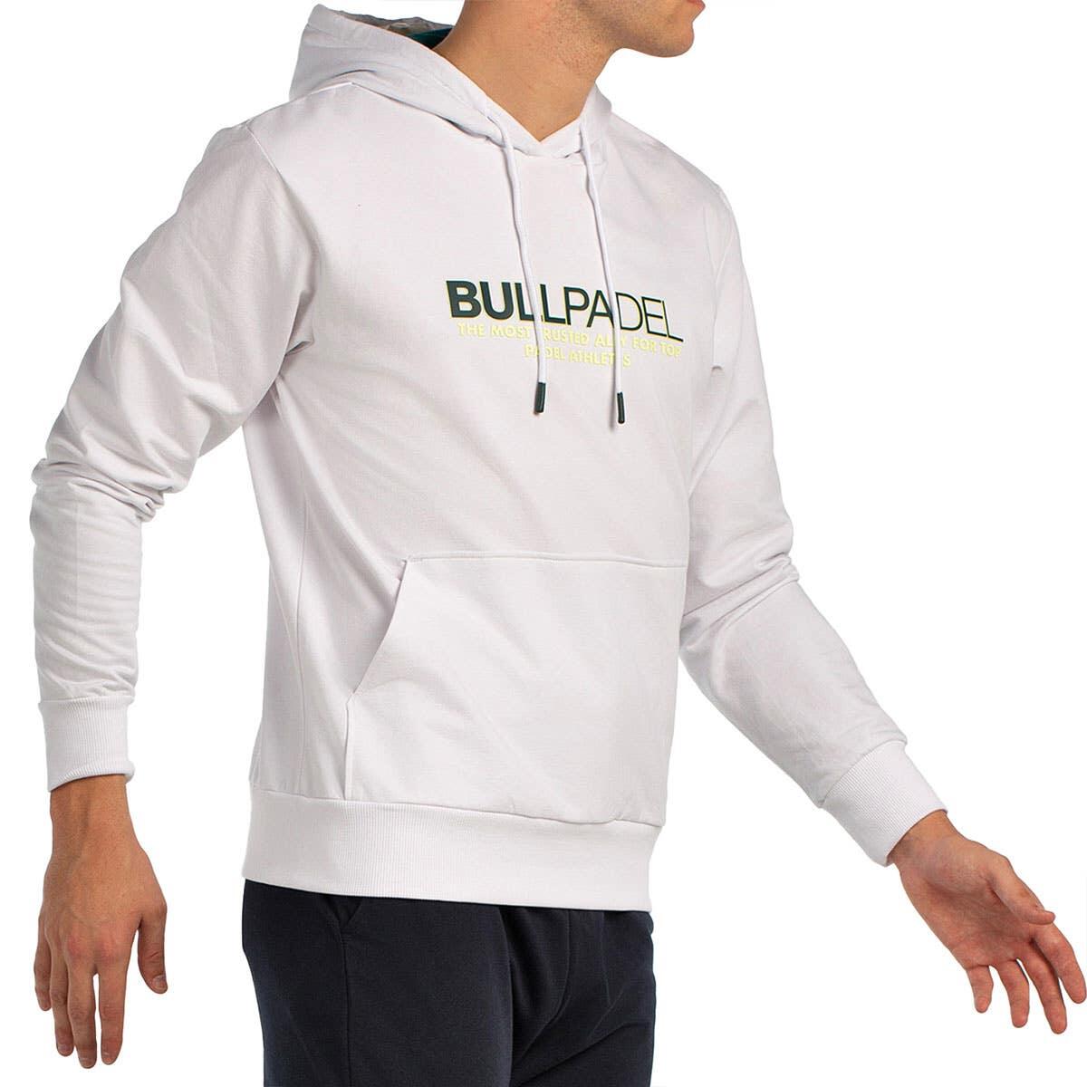 Sudadera Bullpadel Boyen Blanco 2/4