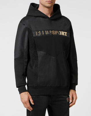 Sweatshirt met capuchon statement