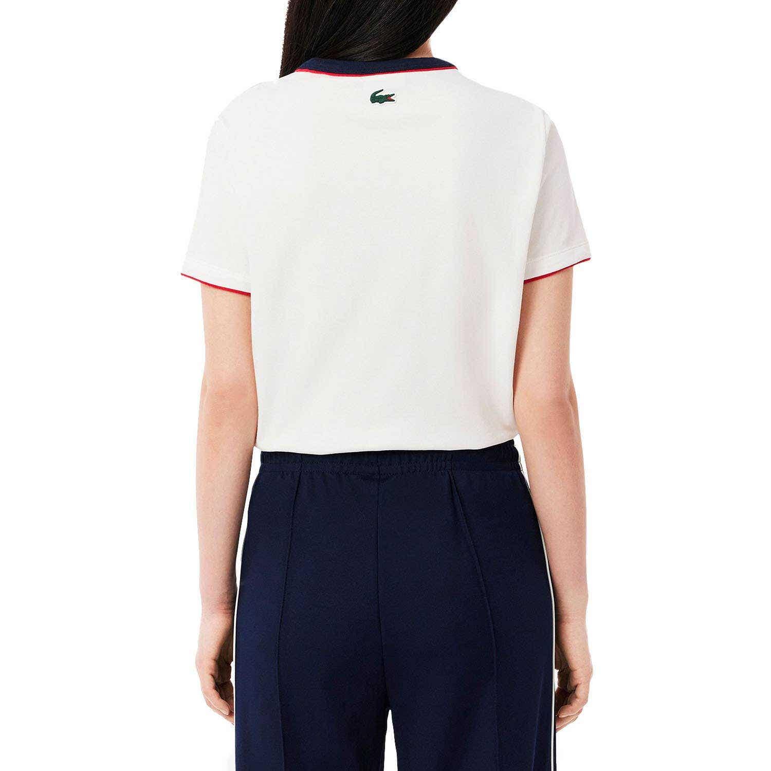 Camiseta Lacoste Heritage Mujer 2/4