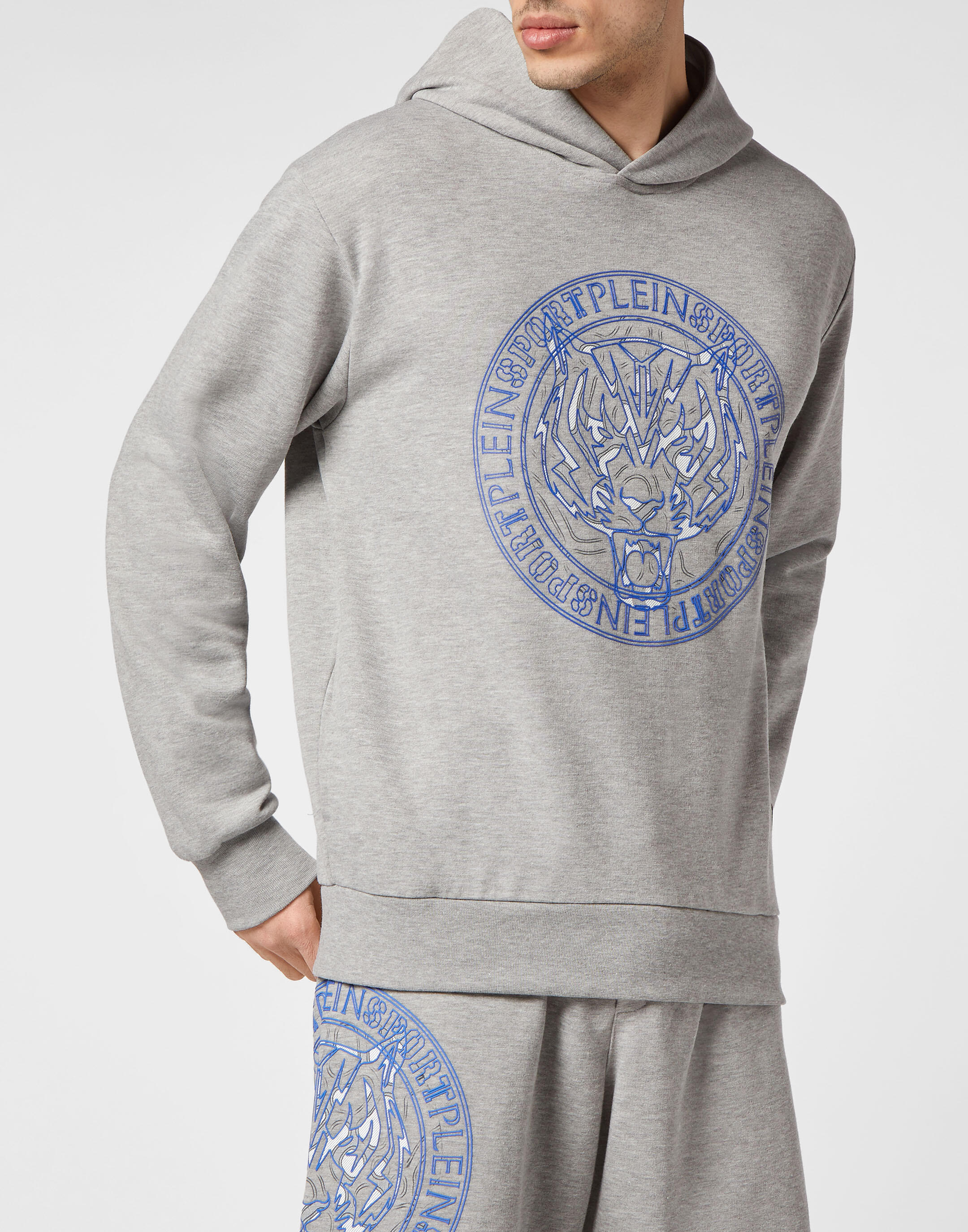 Grijs / Blauw