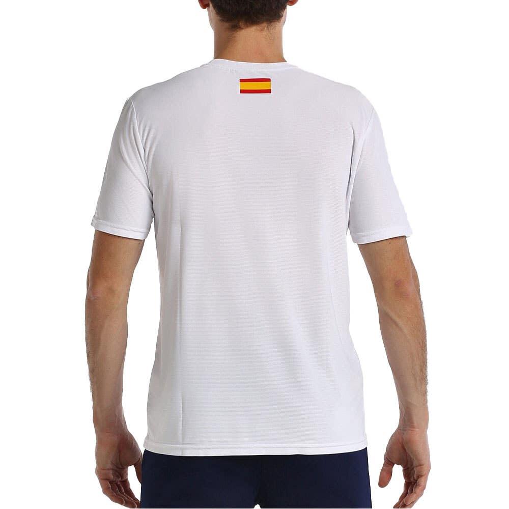 CAMISETA M/CORTA BULLPADEL FANG BY97012000 BLANCO S 4/5