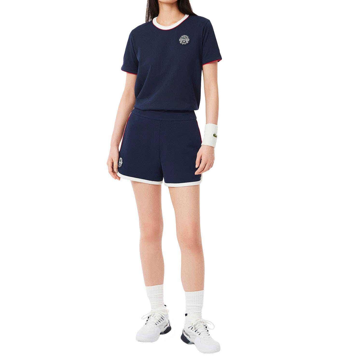 Camiseta Lacoste Heritage Mujer 3/4