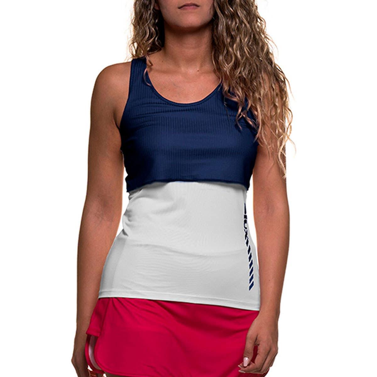 Siux - Débardeur Siux Twin - T-shirt Manches Courtes - Bleu - Decathlon