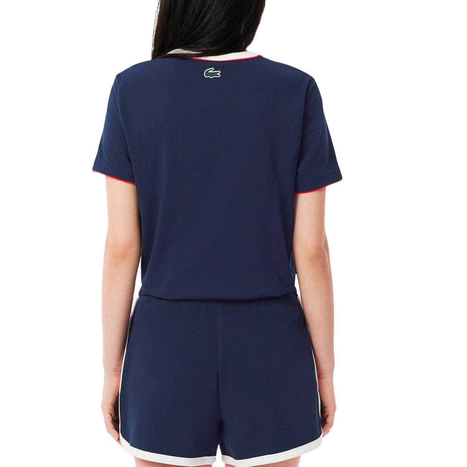 Camiseta Lacoste Heritage Mujer 2/4