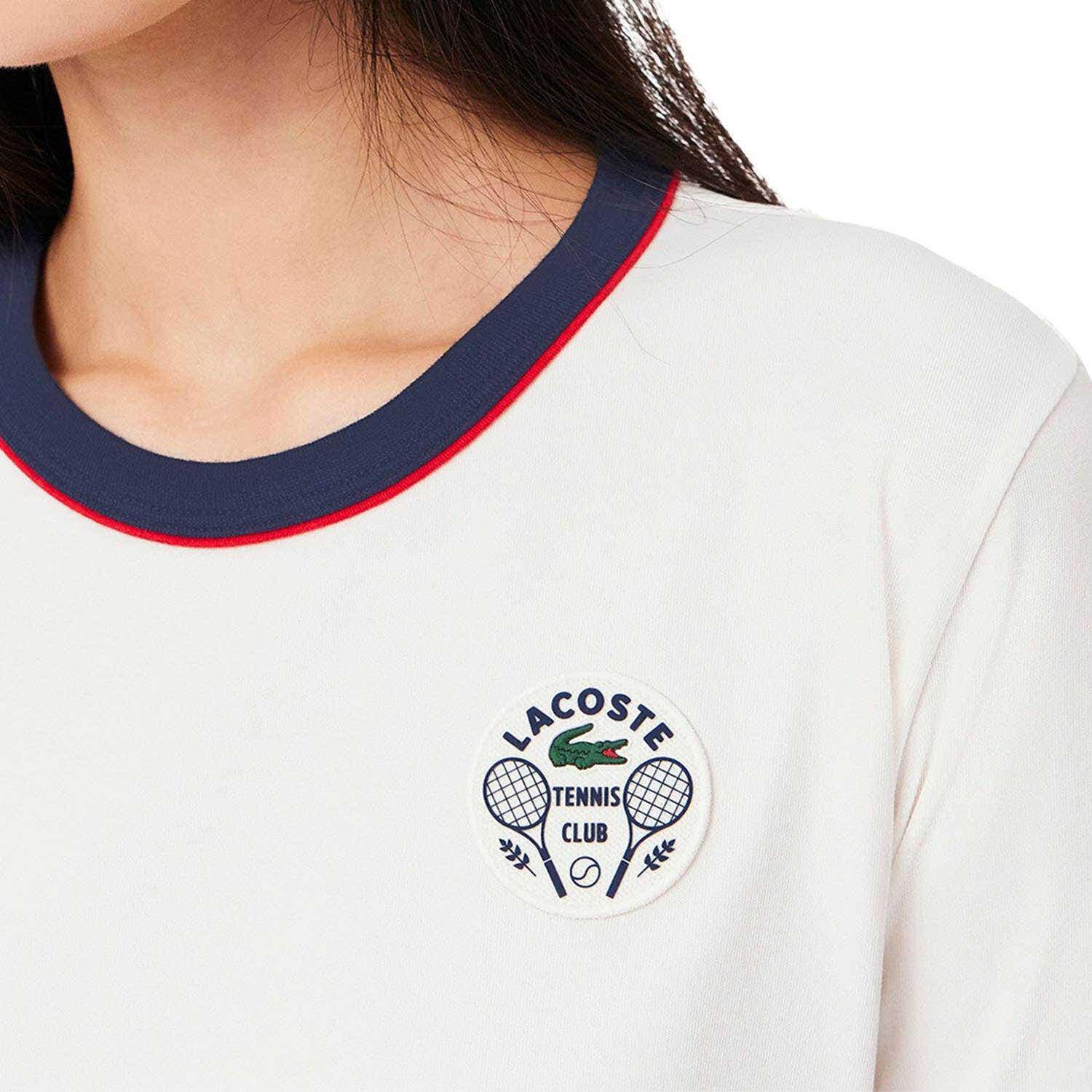 Camiseta Lacoste Heritage Mujer 3/4