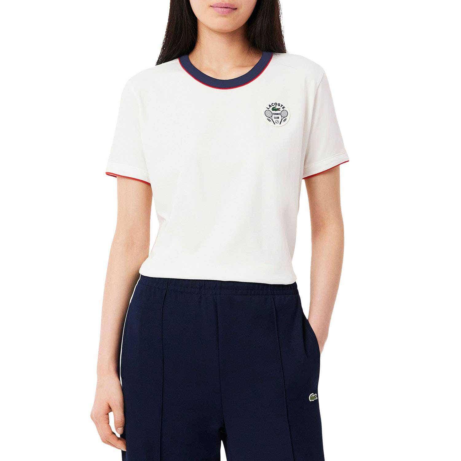 LACOSTE Tshirt / Camiseta Lacoste Heritage Mulher