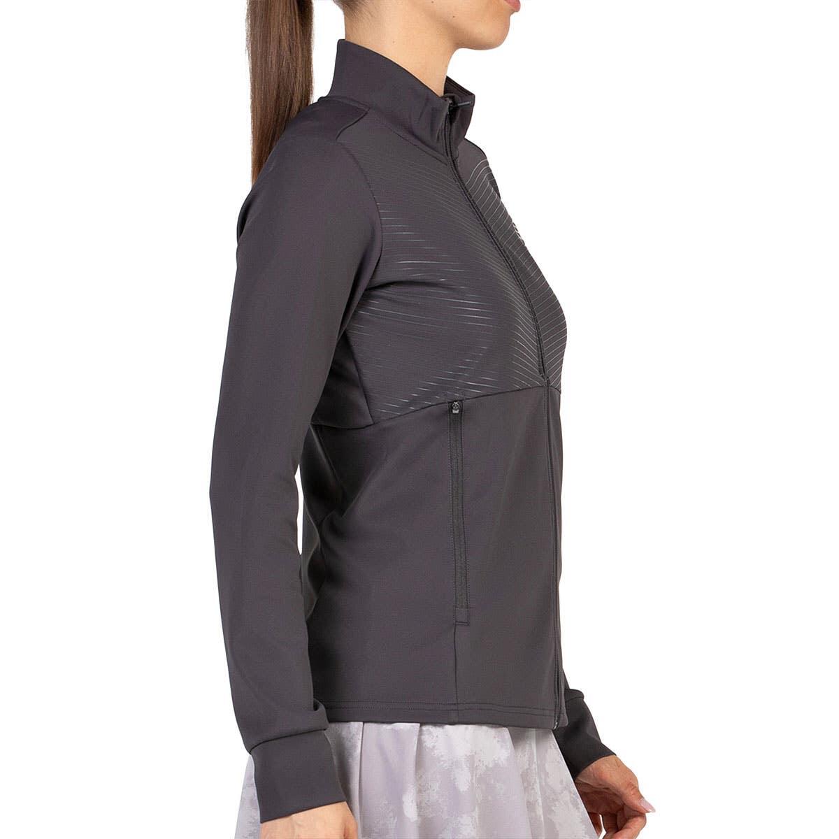 SUDADERA BULLPADEL ELEVO AP94430000 AZABACHE MUJER XS 2/4