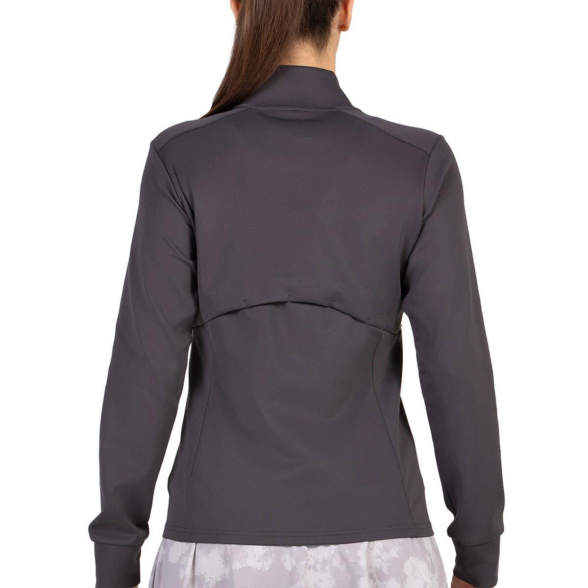 SUDADERA BULLPADEL ELEVO AP94430000 AZABACHE MUJER XS 4/4