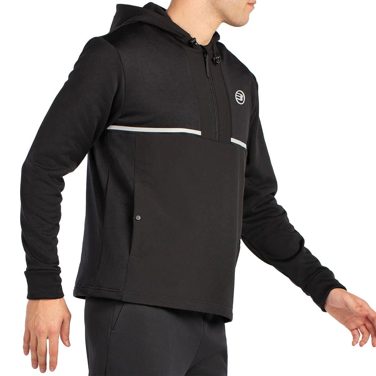 Moletom Preto Bullpadel Buzas 2/4