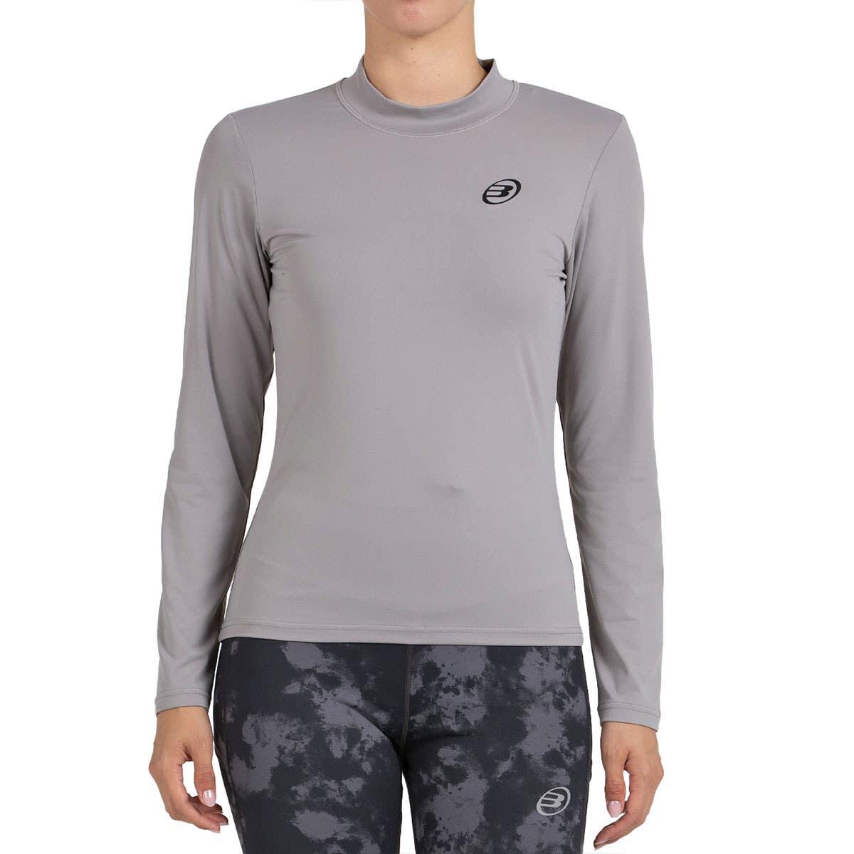 Bullpadel - T-shirt Manche Longue Bullpadel Beldo At94012000 Femme - T-shirt Manches Courtes - Gris - Decathlon